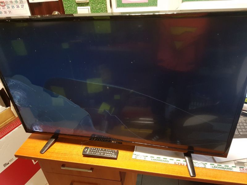 TELEWIZOR 43 CALE LG 43LF510V USZKODZONA MATRYCA