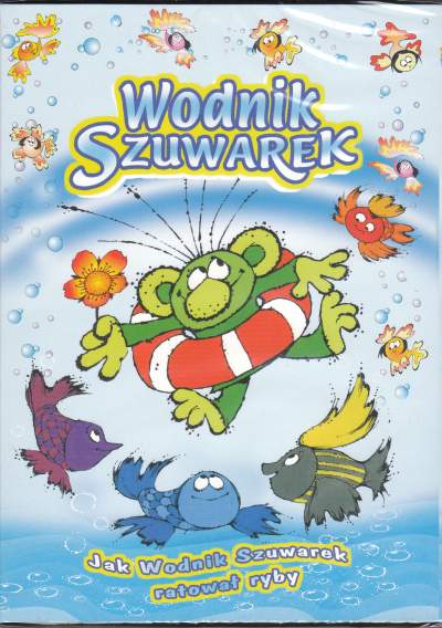 WODNIK SZUWAREK JAK RATOWAL RYBY DVD FOLIA