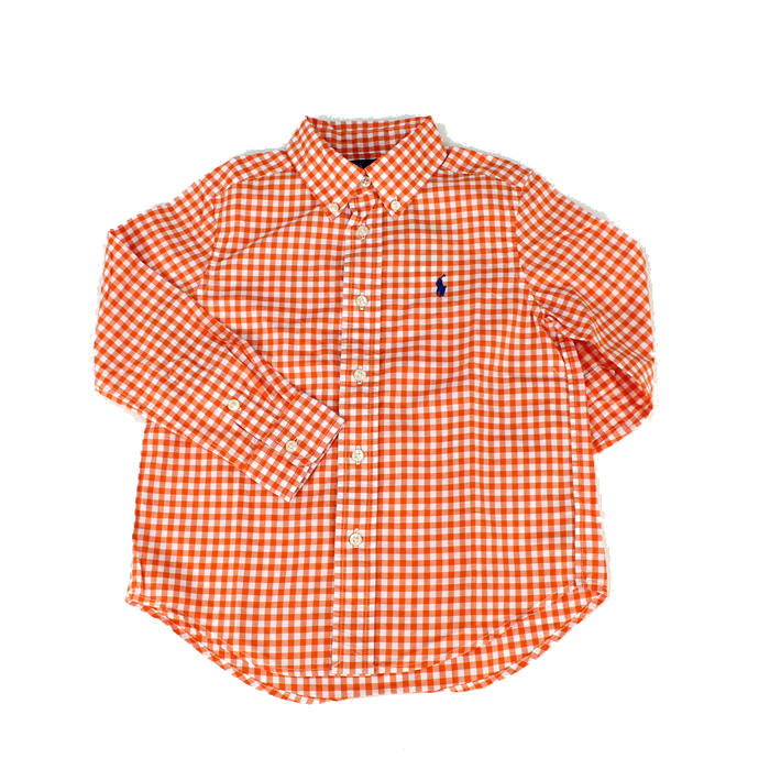 NOWA Koszula Ralph Lauren pomarańczowa USA 4 lata