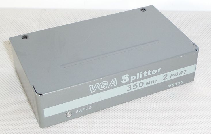 VGA SPLITER 350MHz 2 PORT VS112 F-VAT