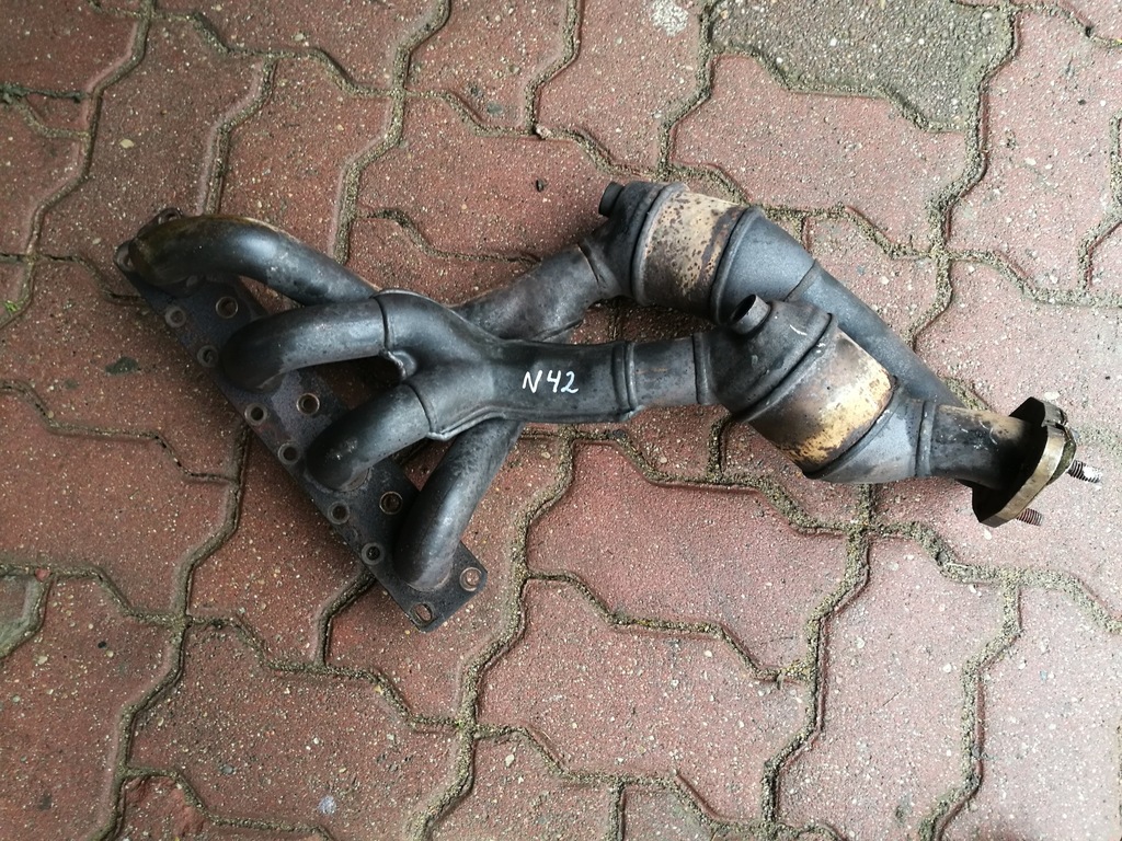 BMW E46 N42B20 KOLEKTOR WYDECHOWY KATALIZATOR WLKP