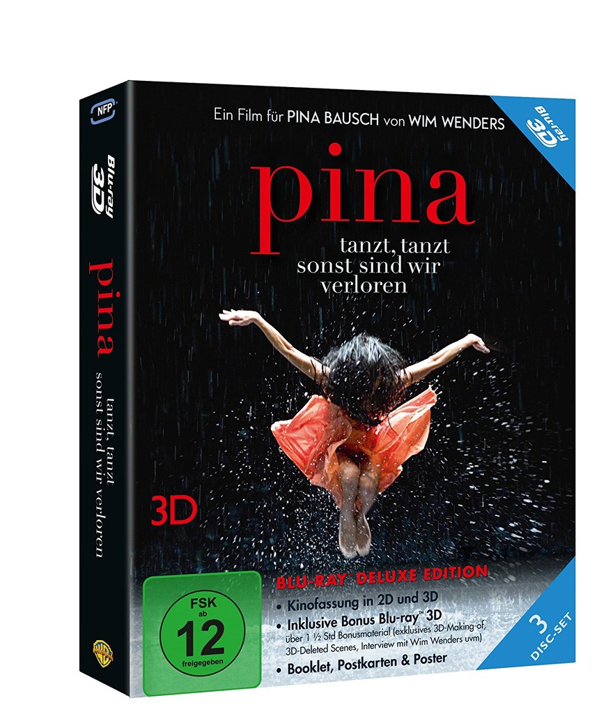 PINA Bausch Wim Wenders BD 3D+2D+Bonus+plakat [24h