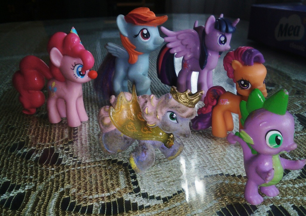 MY LITTLE PONY FIGURKI KOLEKCJONERSKIE UNIKATY