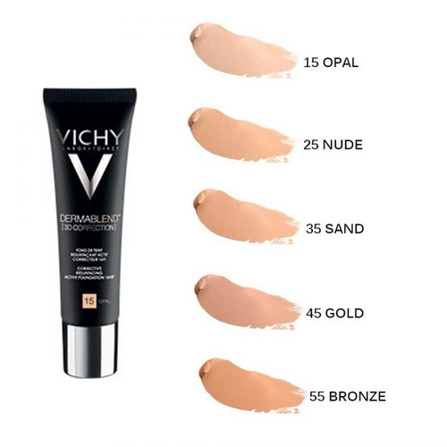 VICHY DERMABLEND 3D PODKŁAD KORYGUJĄCY 35 sand
