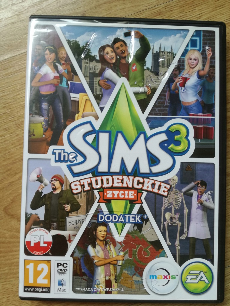 The Sims 3 studenckie życie