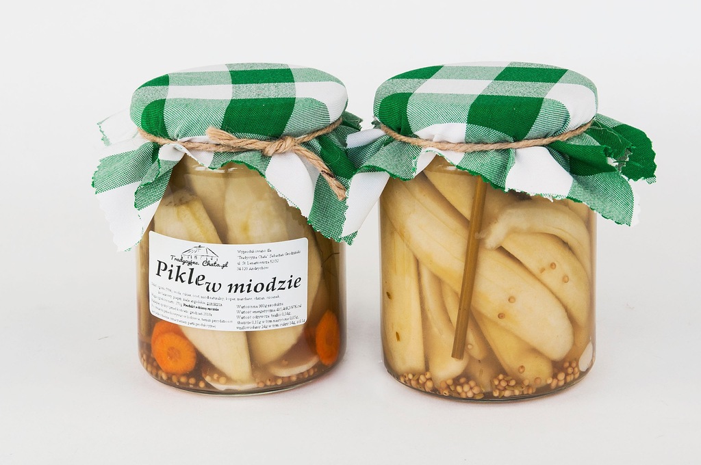 Pikle w zalewie miodowej 270g