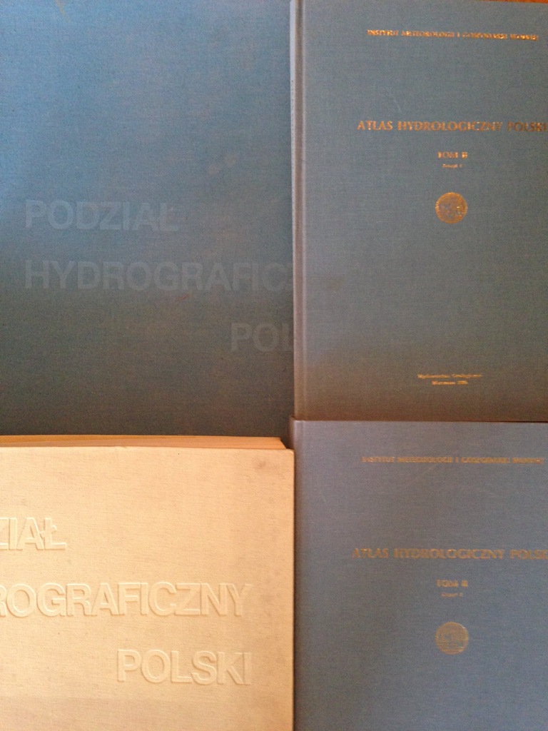 PODZIAŁ HYDROGRAFICZNY POLSKI POUFNE! ATLAS + OPIS