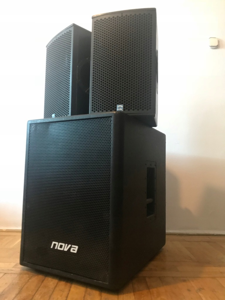 Zestaw nagłośnieniowy 2+1 NOVA KME ++SYLWESTER++