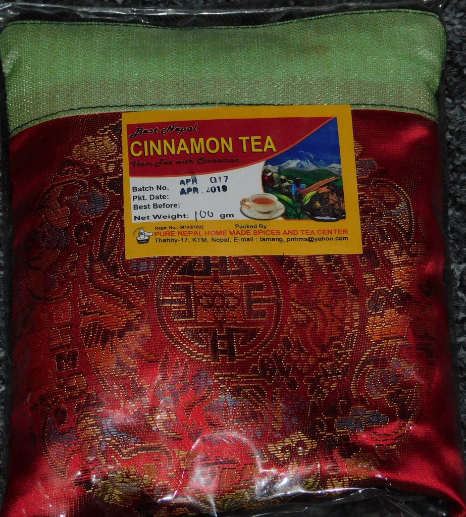 Nepal - Herbata Cynamonowa OZDOBNA TOREBKA !!!