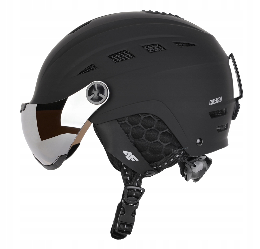 KASK NARCIARSKI 4F KSU003 Z18 czarny / M 54-56cm