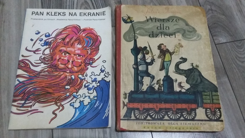 JULIAN TUWIM WIERSZE DLA DZIECI 1955 PRL Pan Kleks