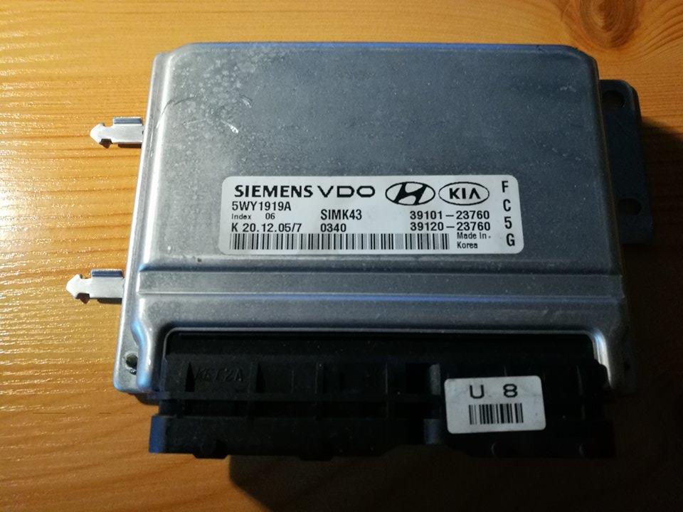HYUNDAI COUPE GK 2.0 01-09 ECU, STACYJKA, 2x klucz