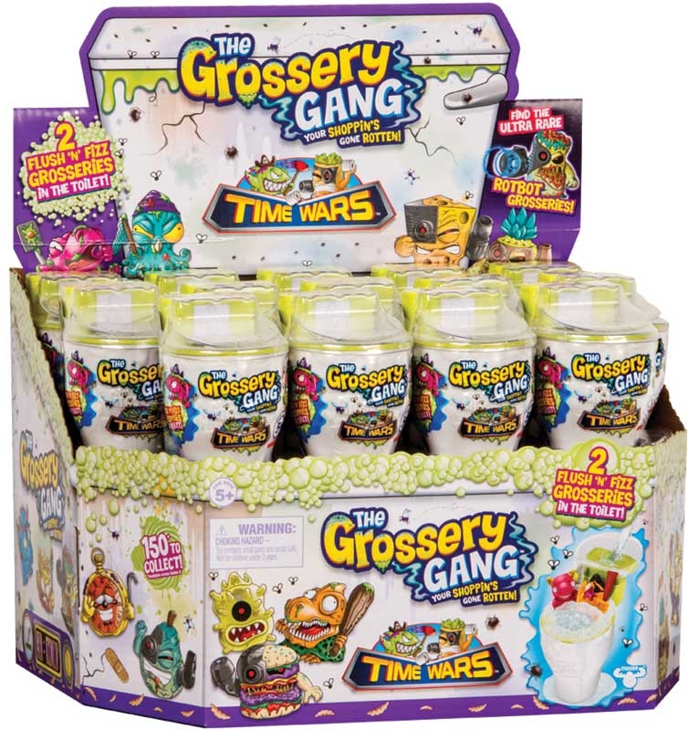 GROSSERY GANG ZGNILAKI 2-PAK 2 szt w WC TIME WARS