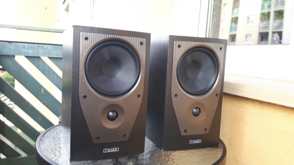 Audiofilskie kolumny Mission m72 + kable