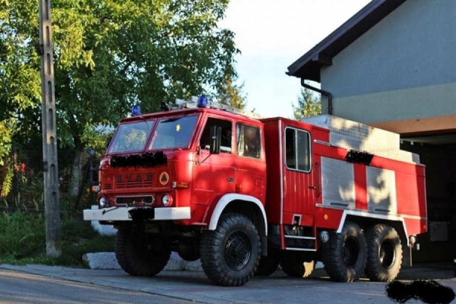 Star 266 pożarniczy Straż 6x6