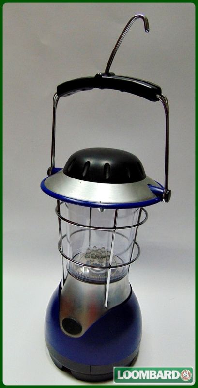 LAMPA 14 LED BIWAKOWA AKUMULATOROWA Z DYNAMEM
