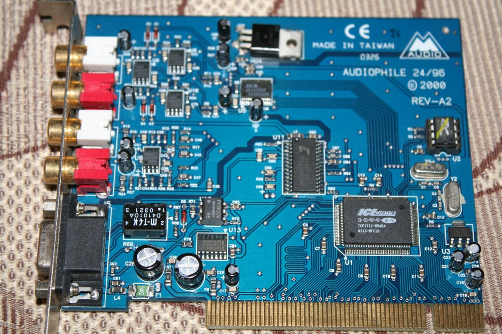 M-Audio Audiophile 24/96 REV-A2 karta dźwiękowa