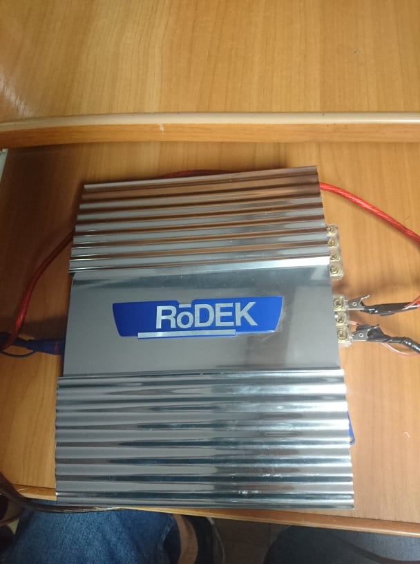 Wzmacniacz Rodek R280i 2kanały 296w rms chrom