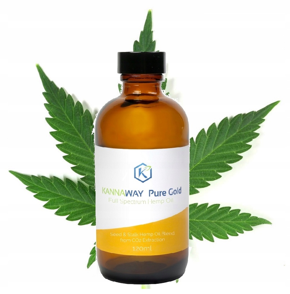 正規品 KANNAWAY Pure Gold 2000mg CBD 120mL