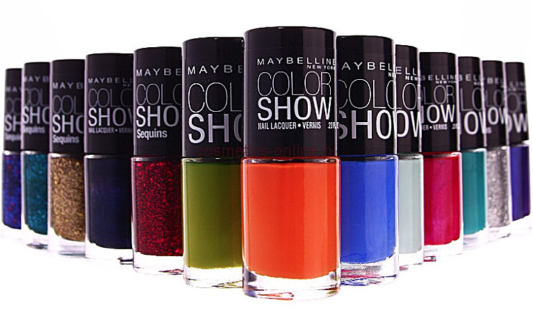 MAYBELLINE COLOR SHOW BY COLORAMA LAKIER KOLORY