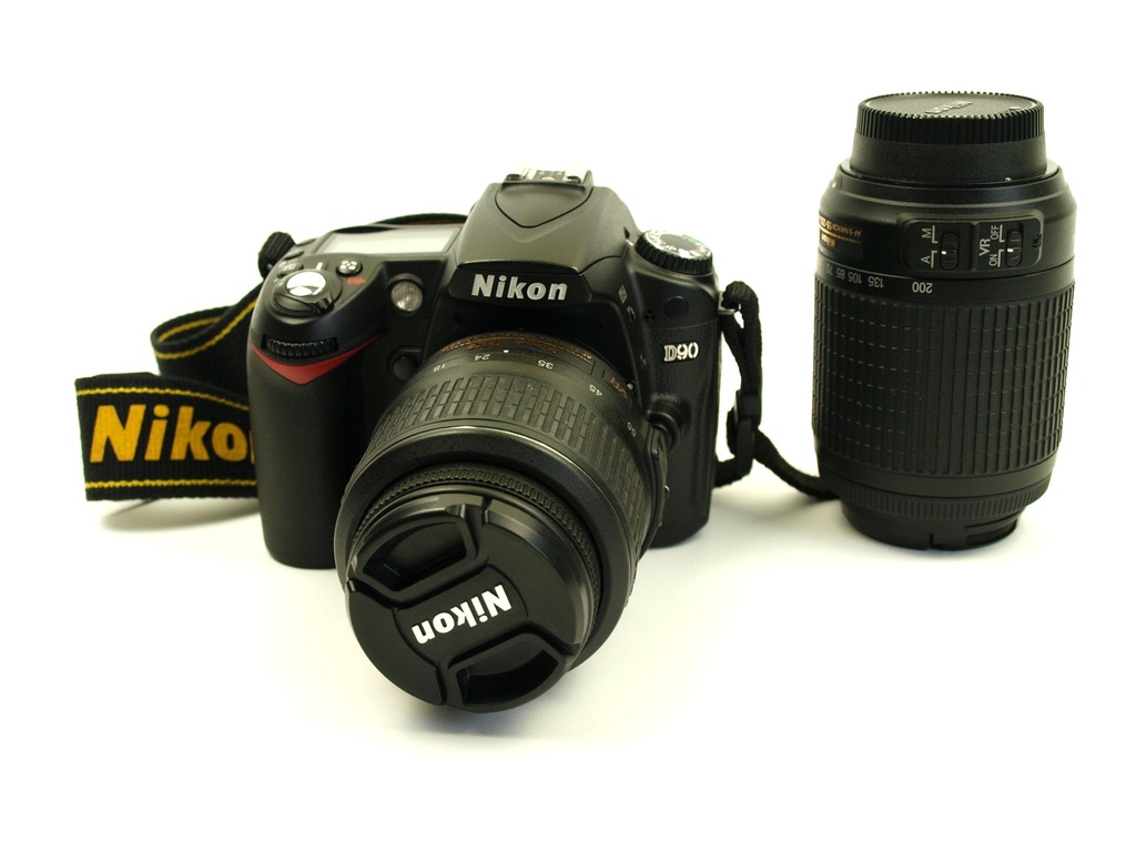 Nikon D90 18-55 55-200 JAK NOWY 11tyś zdjęć ZESTAW