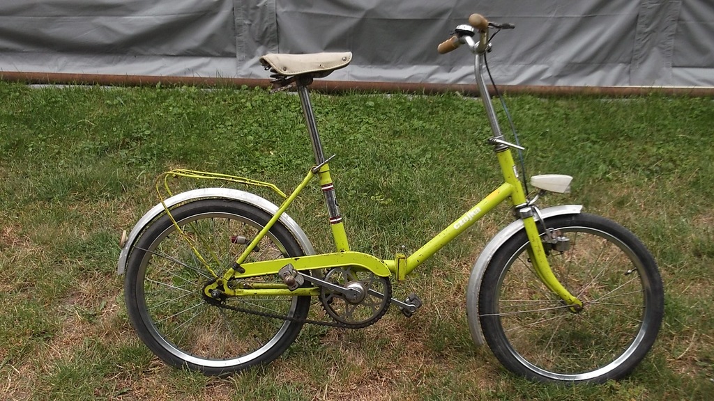 ROWER ROMET CZAJKA KOŁA 20-RP.1973-ZIELONY-ORYGIN
