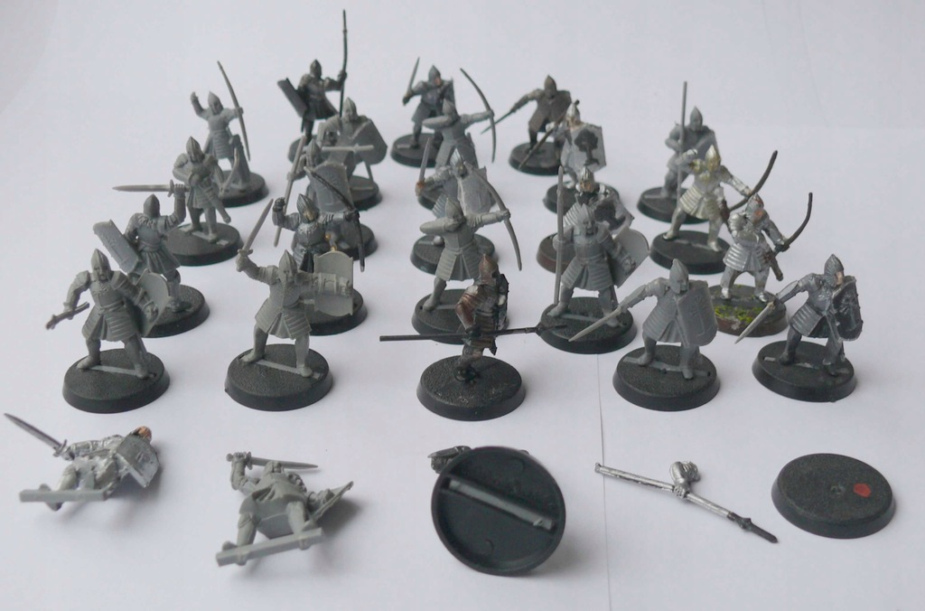 Figurki rycerzy średniowiecze skala 1/60