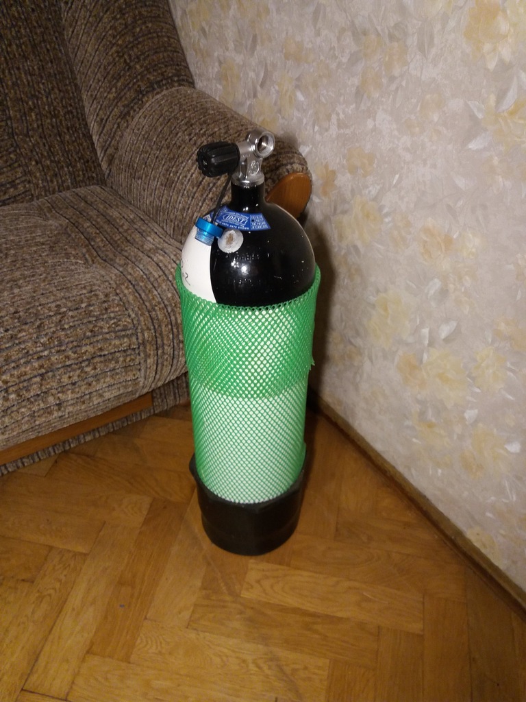 Butla nurkowa, FABER, 12 litrów, leg. 09/2015