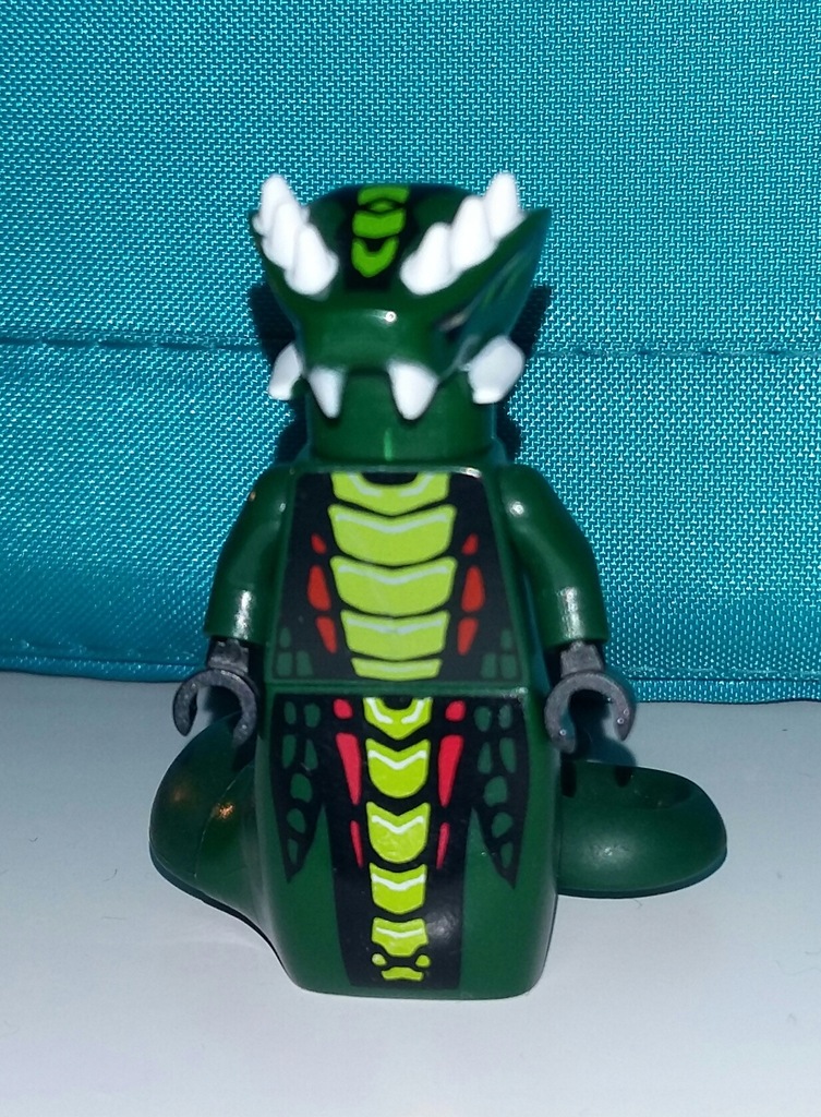 LEGO figurka ninjago ludzik wąż acidius wężon