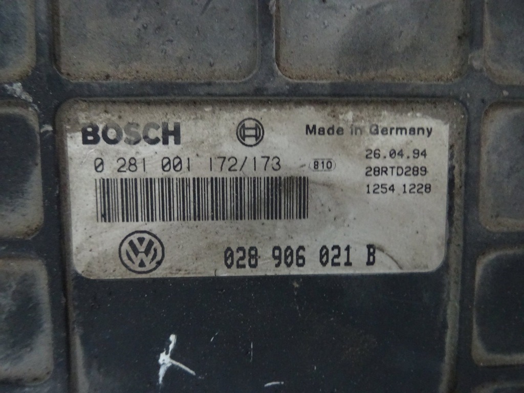 STEROWNIK SILNIKA VOLKSWAGEN PASSAT B4 1.9TDI