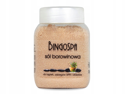 SÓL BOROWINOWA do kąpieli i okładów 1350g BINGOSPA