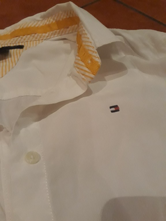 Tommy Hilfiger koszula biznesowa biała r.36 S