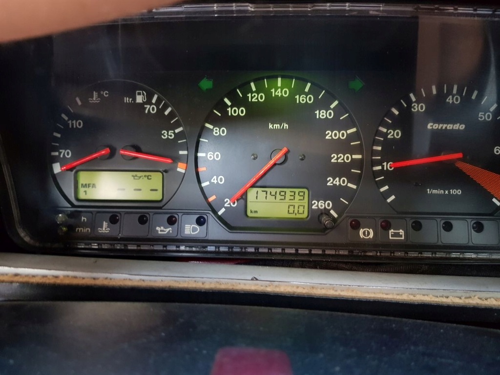 LICZNIK VW CORRADO FL VR6/G60