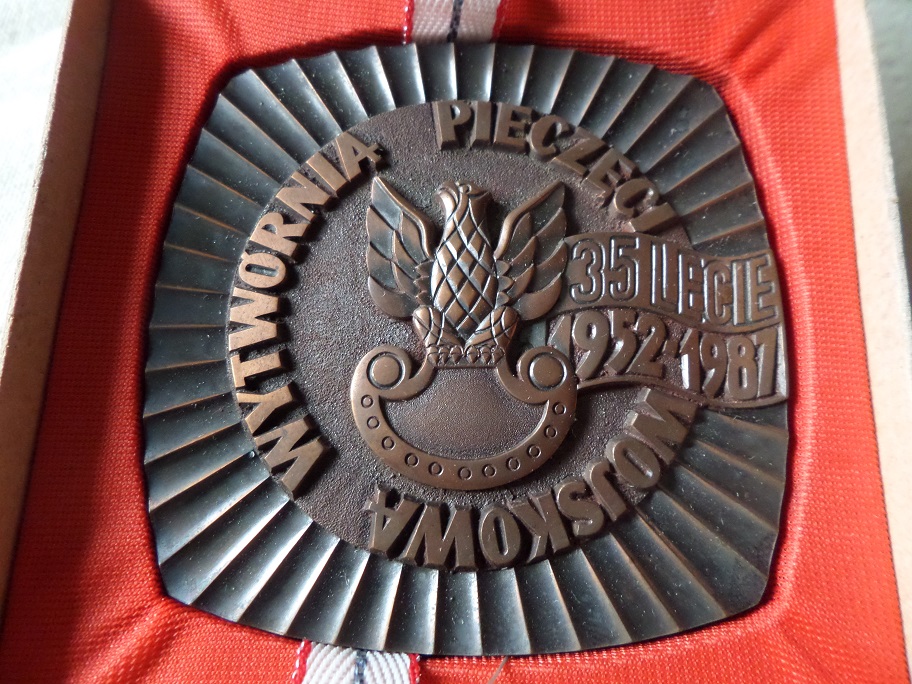 Medal - Wojskowa Wytwórnia Pieczęci - 35 lecie