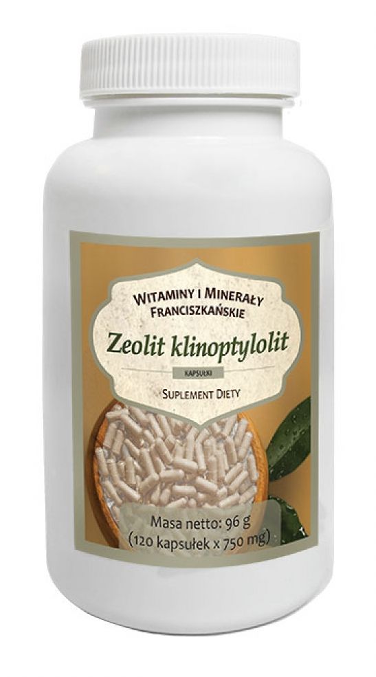 Zeolit Klinoptylolit (kapsułki) Suplement diety