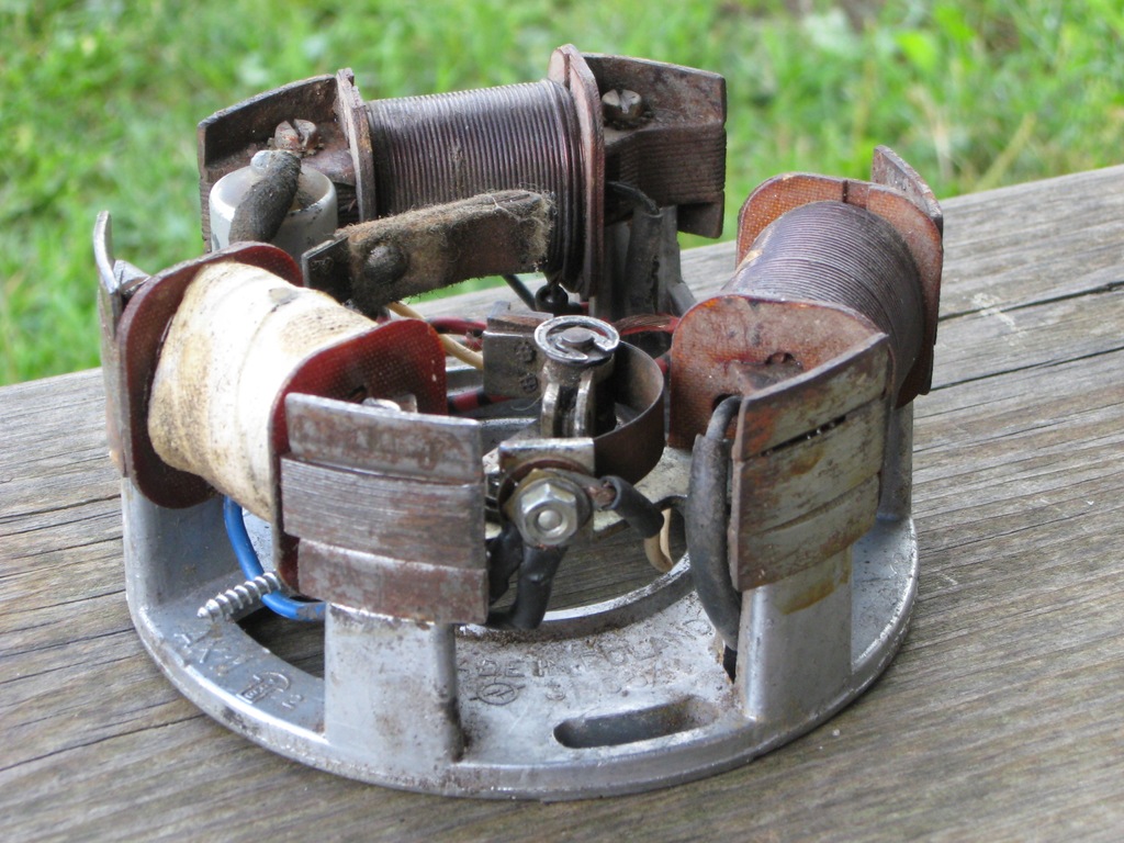 Stator, cewki, zapłon WFM, WSK, SHL, głęboki
