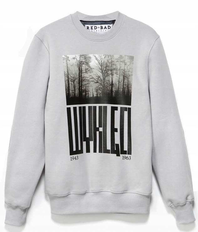BLUZA ŻOŁNIERZE WYKLĘCI VERSUS M - RED IS BAD