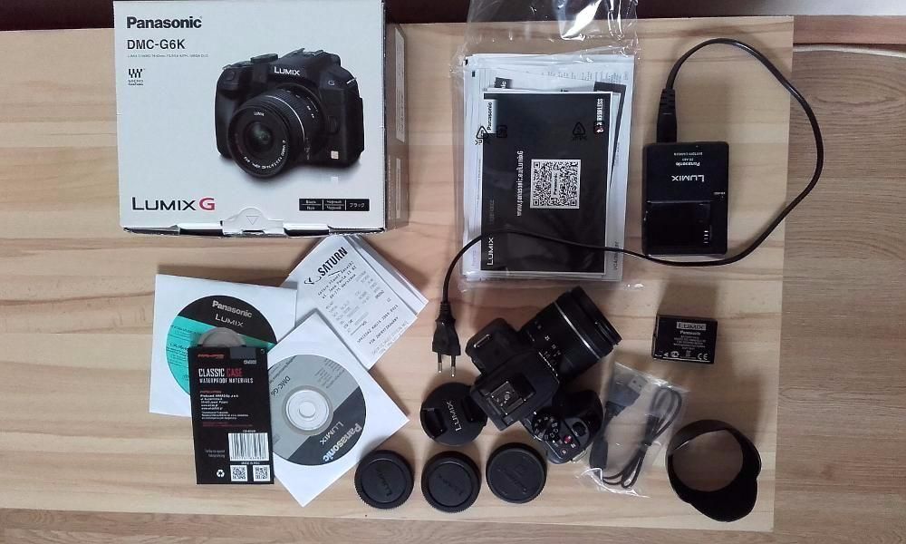 Panasonic Lumix DMC-G6K + obiektyw 14-12 Vario