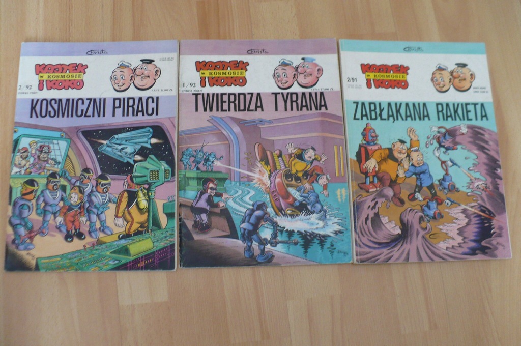 KAJTEK I KOKO W KOSMOSIE KOLOR I wyd.2/91 1,2/92