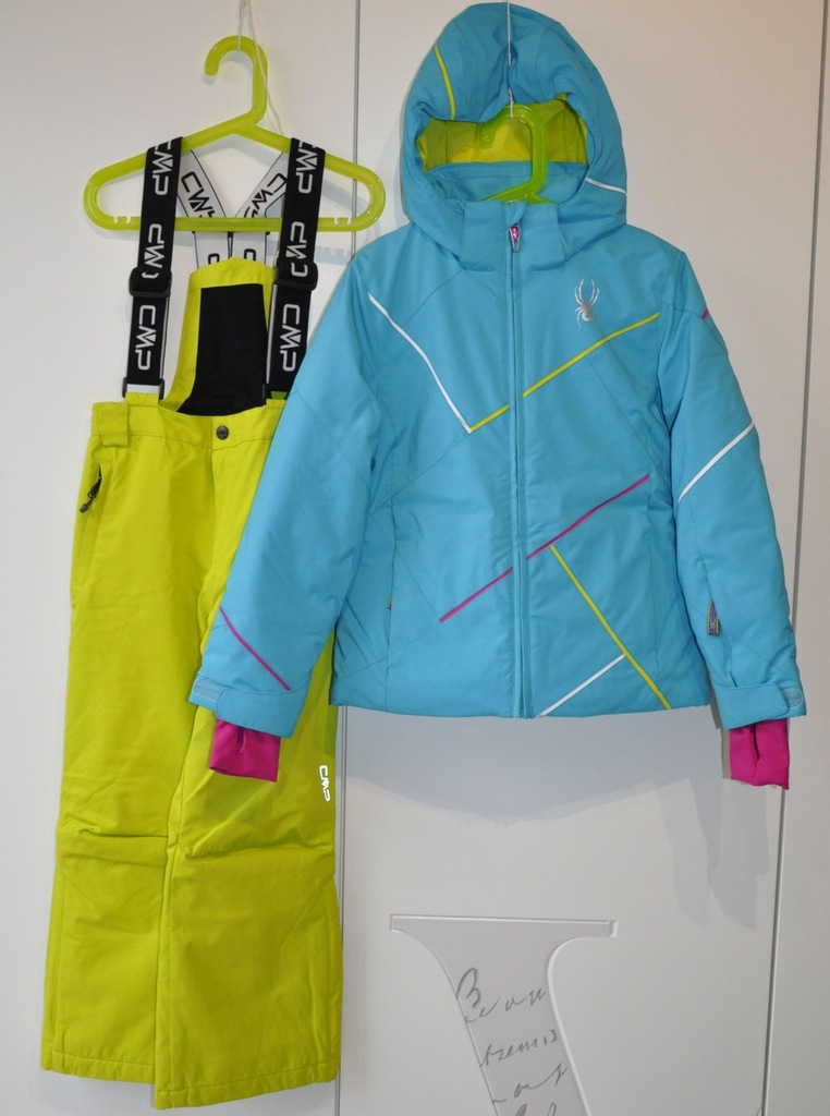 Kombinezon narciarski: kurtka Spyder, spodnie 128