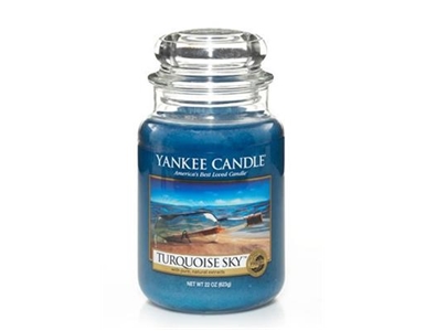 YANKEE CANDLE świeca zapachowa TURQUOISE SKY 623g
