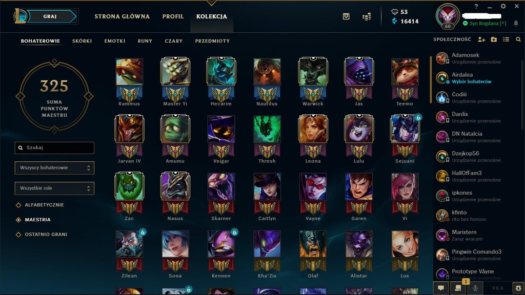 Konto League Of Legends Wszystkie Postacie Konto League of Legends-Wszystkie Postacie + Skiny - 7096217802