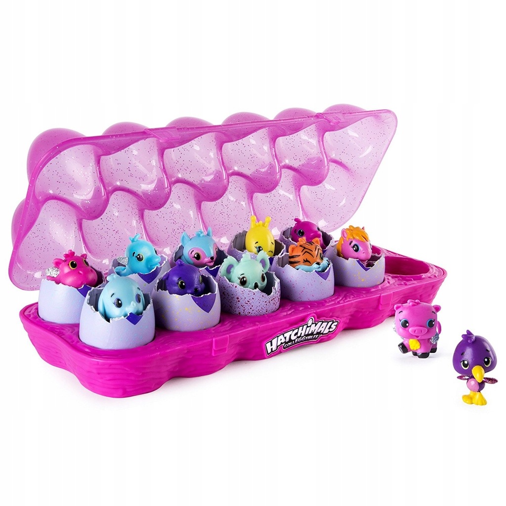 HATCHIMALS - 12x JAJKO jajka ŁUBIANKA - 19116 Sez1