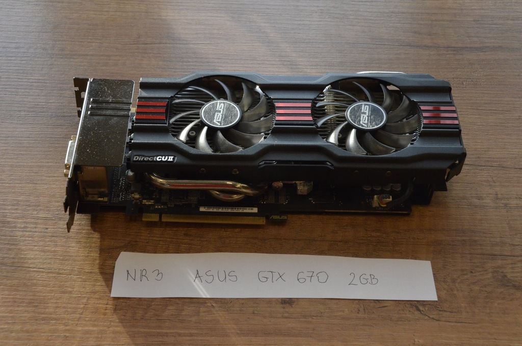 ASUS GTX 670 Ti DirectCU II 2GB