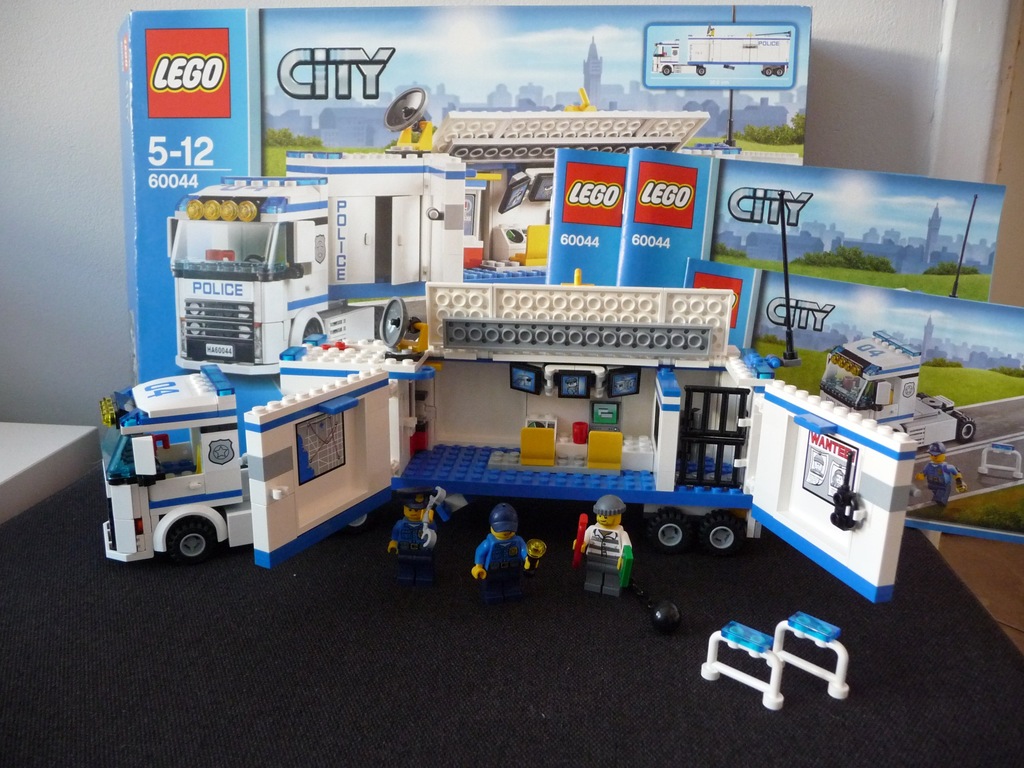 LEGO CITY 60044 Mobilna Jednostka Policji