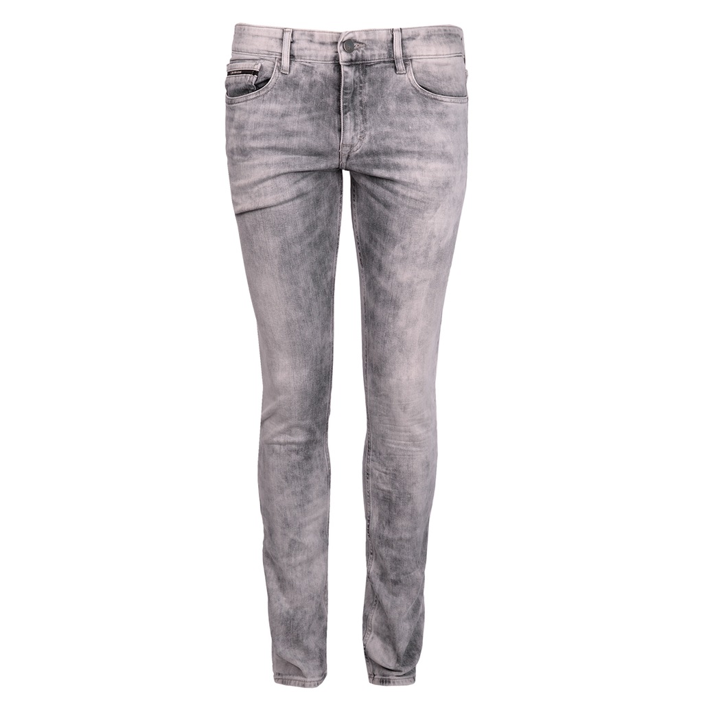 CALVIN KLEIN SPODNIE JEANSY SKINNY RURKI 32/34 -45