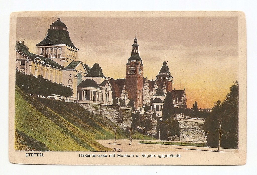 SZCZECIN STETTIN -HAKENTERRASSE MIT MUSEUM