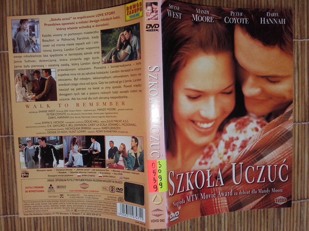 SZKOŁA UCZUĆ - Shane West , Mandy Moore