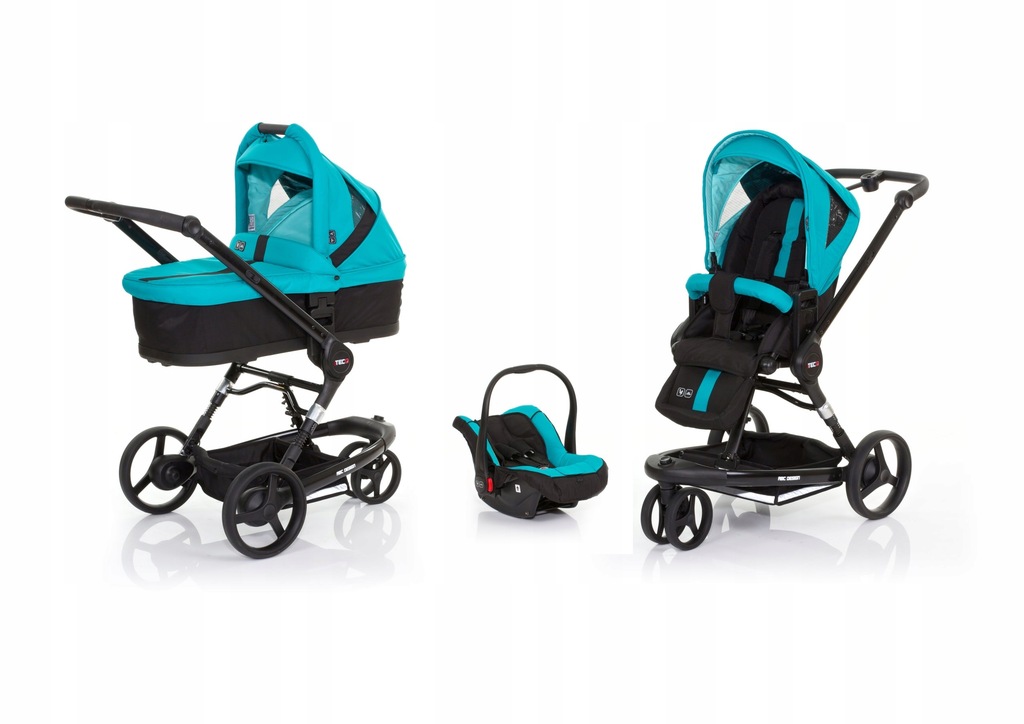 ABC DESIGN WÓZEK 3 TEC PLUS CORAL 3W1