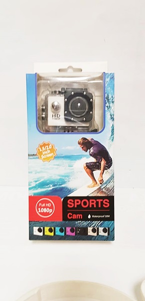 KAMERA SPORTS CAM 1080P FULL HD - 7361915425 - oficjalne archiwum Allegro